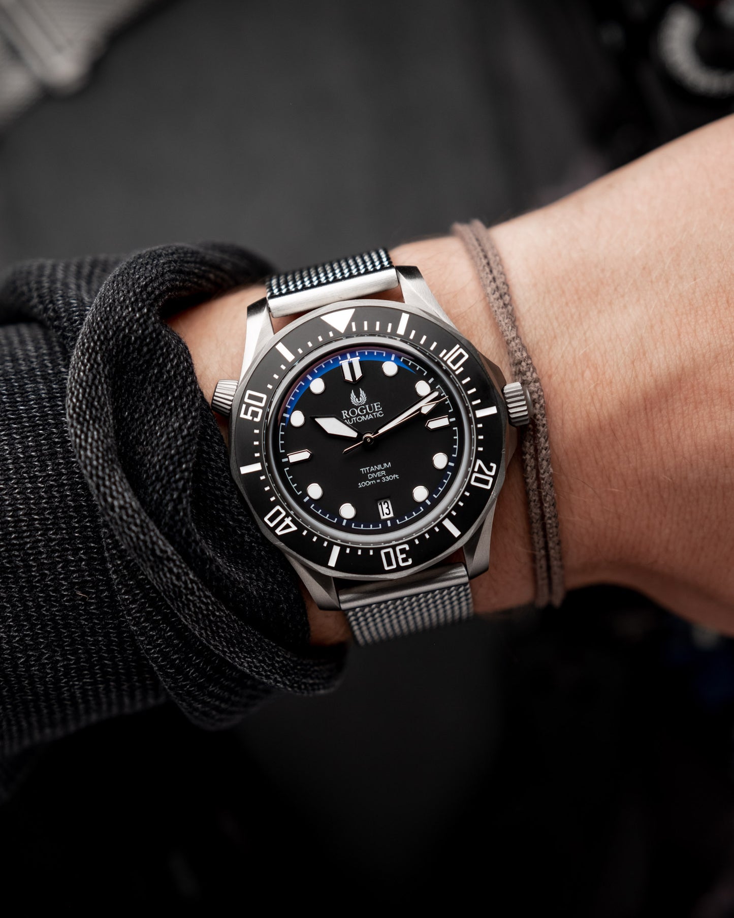 BLACK TITANIUM DIVER