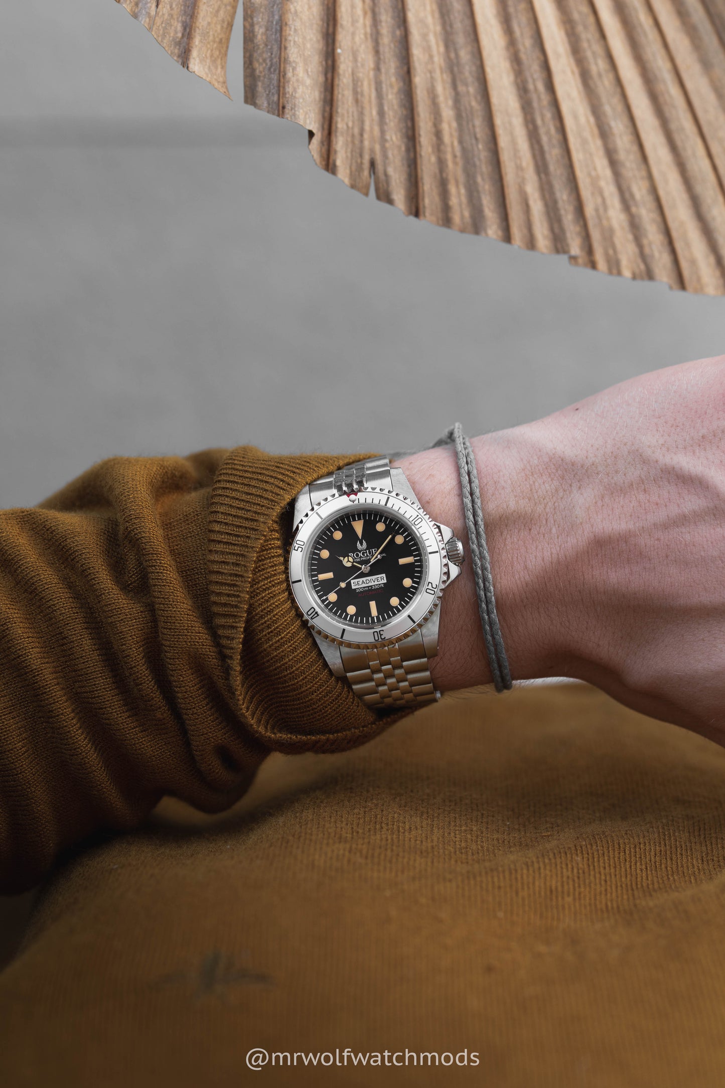 SILVER VINTAGE DIVER