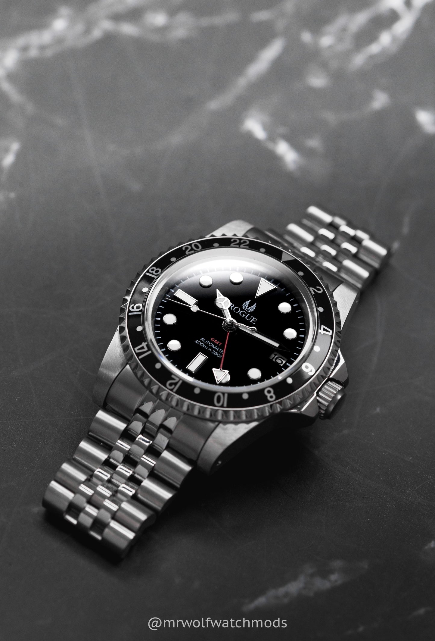 BLACK VINTAGE GMT