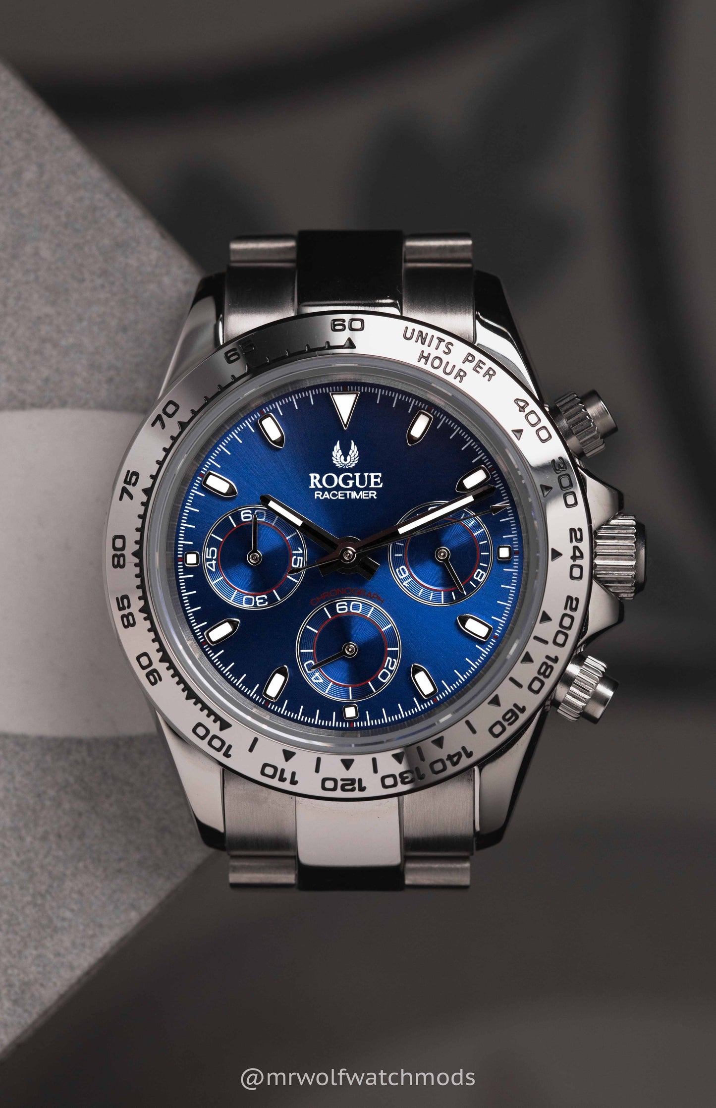 BLUE / SILVER RACETIMER