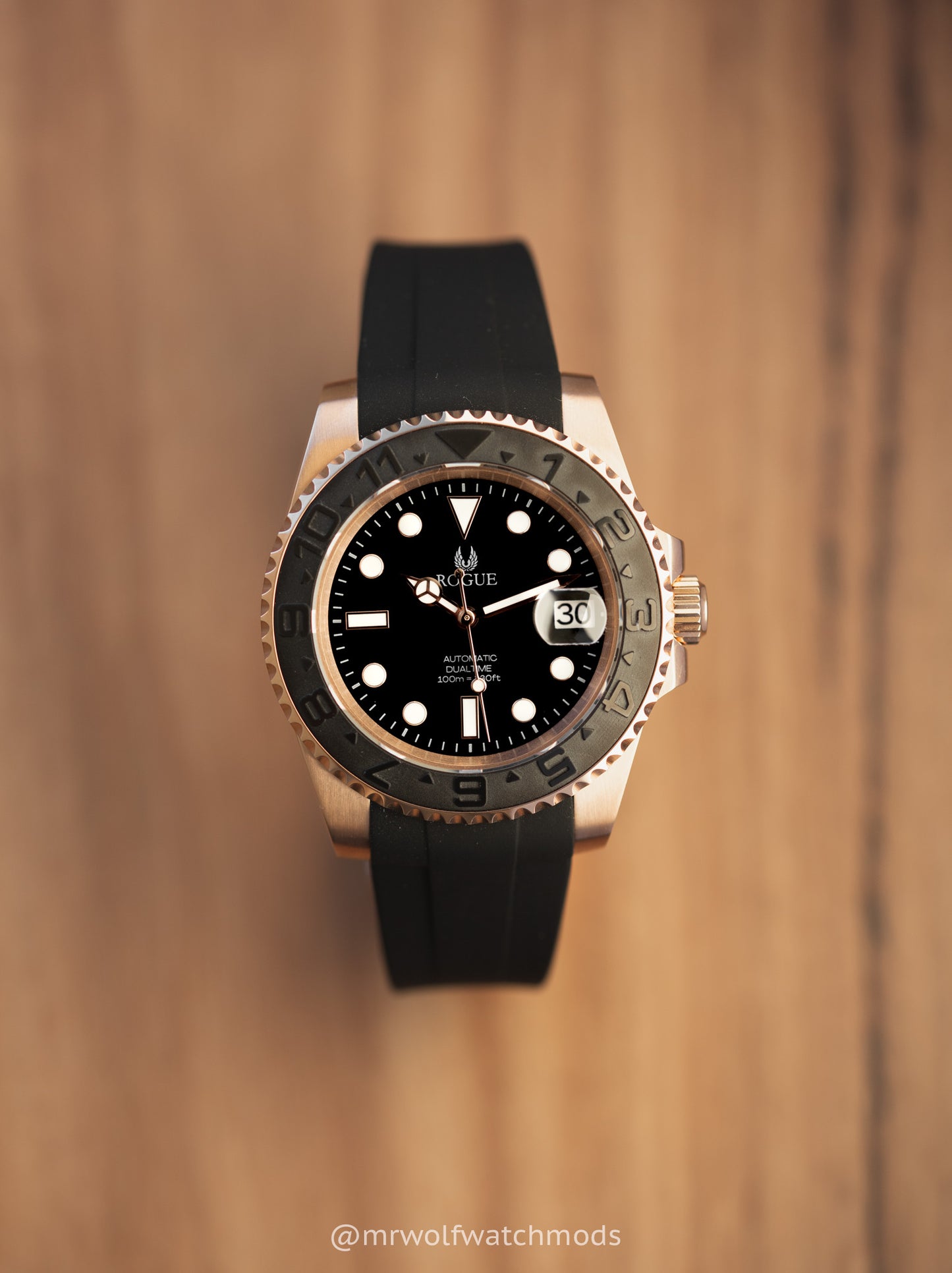 ROSE MATTE BLACK DUALTIME
