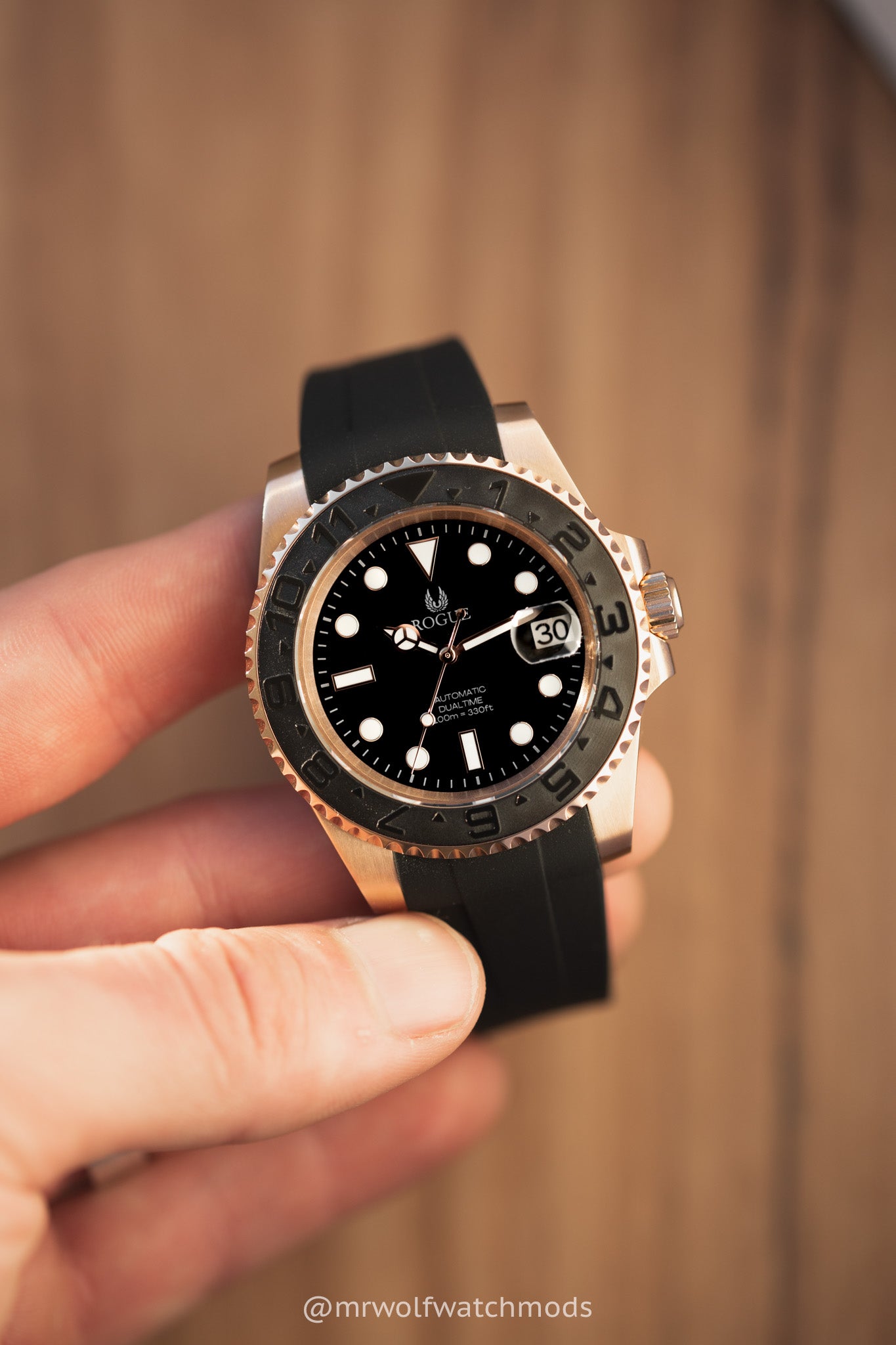 ROSE MATTE BLACK DUALTIME