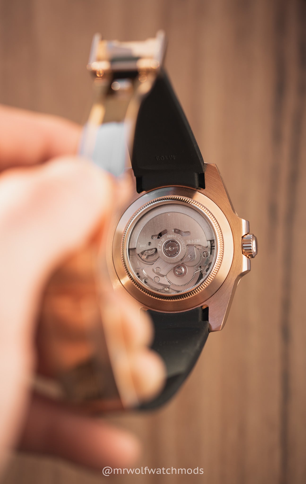 ROSE MATTE BLACK DUALTIME