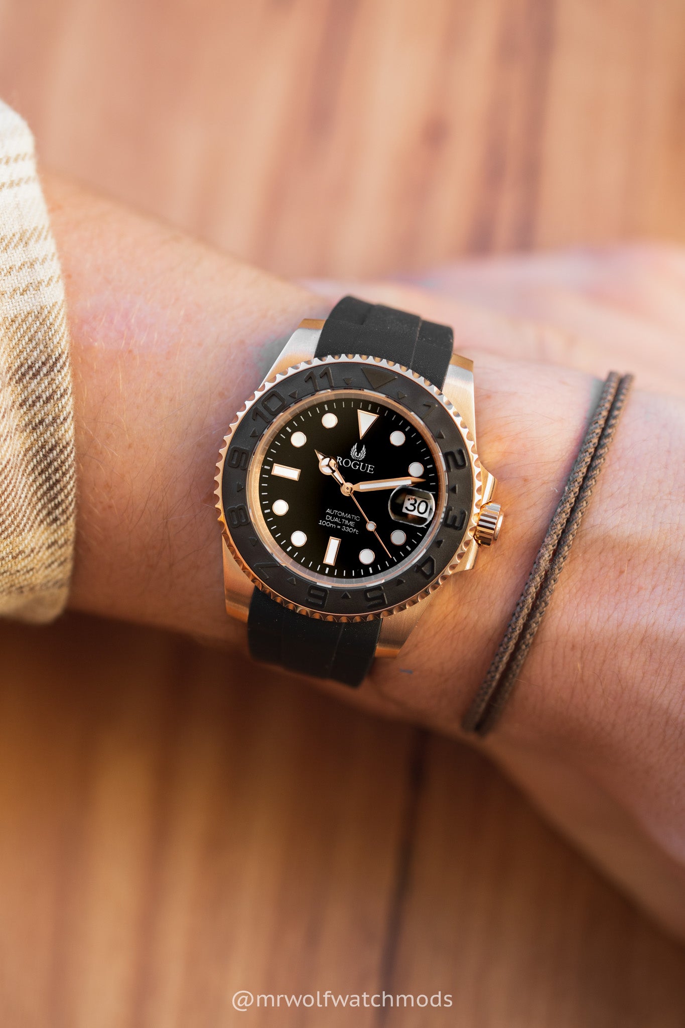 ROSE MATTE BLACK DUALTIME