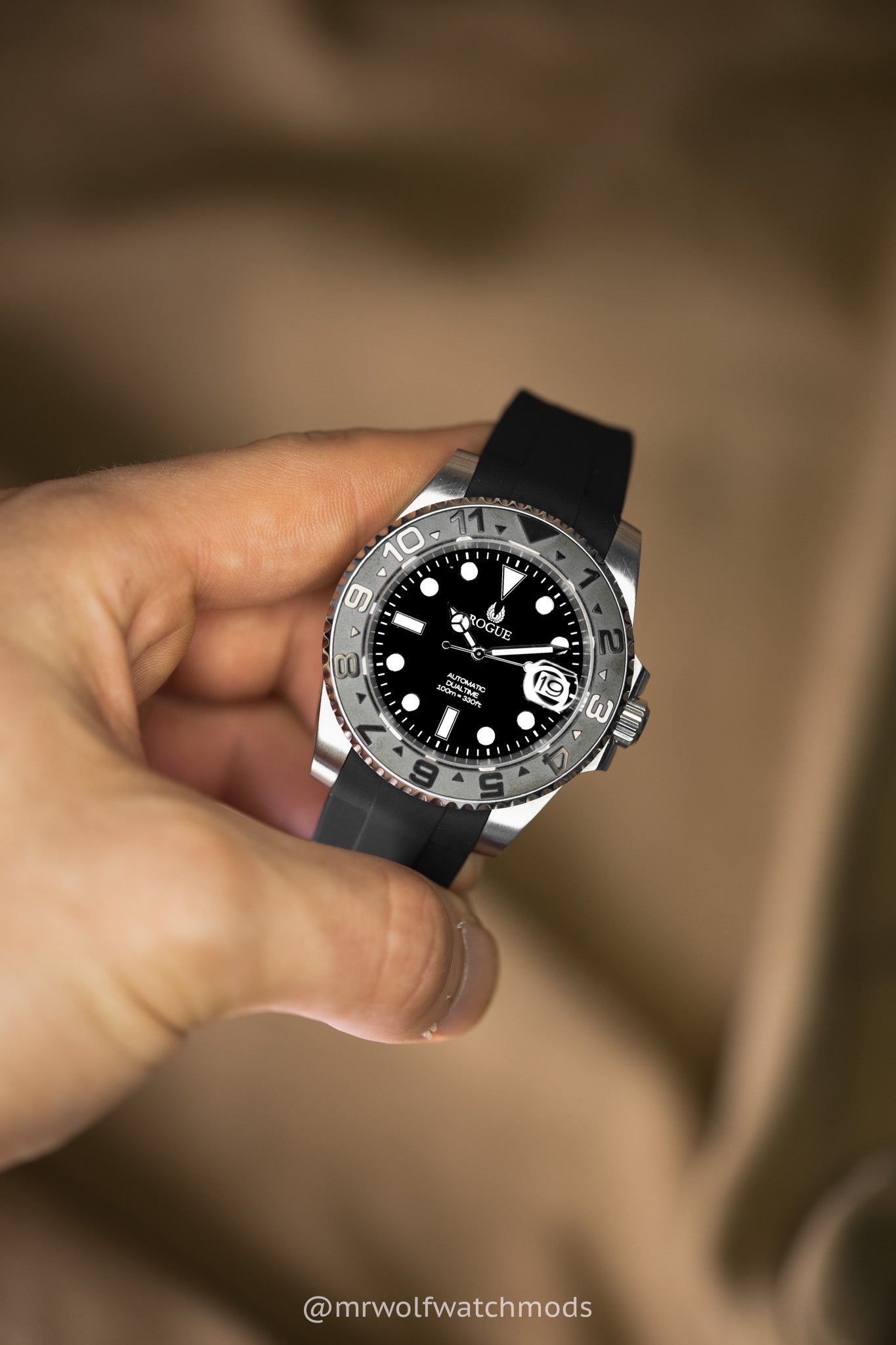 MATTE BLACK DUALTIME