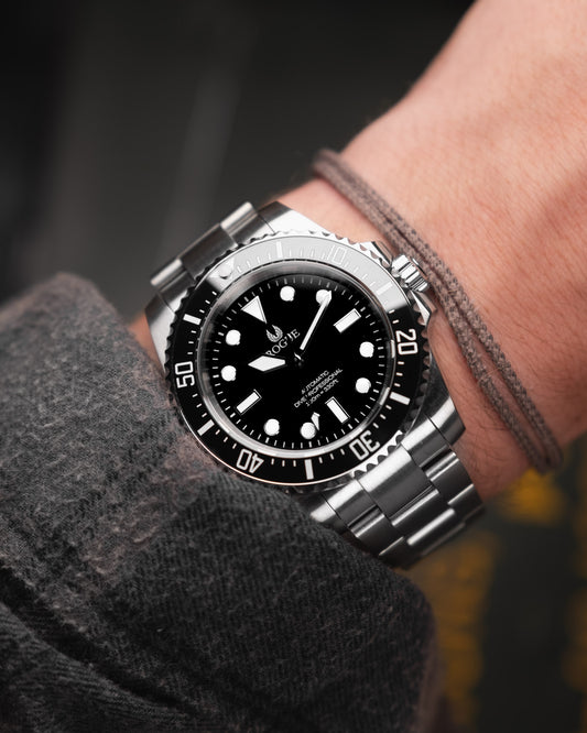 BLACK NO DATE DIVE PROFESSIONAL