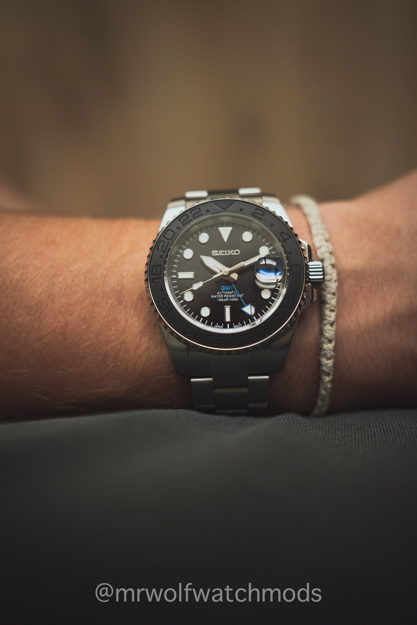 BLUE BLACK GMT